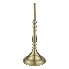 Blenheim Table Lamp Antique Brass With Shade