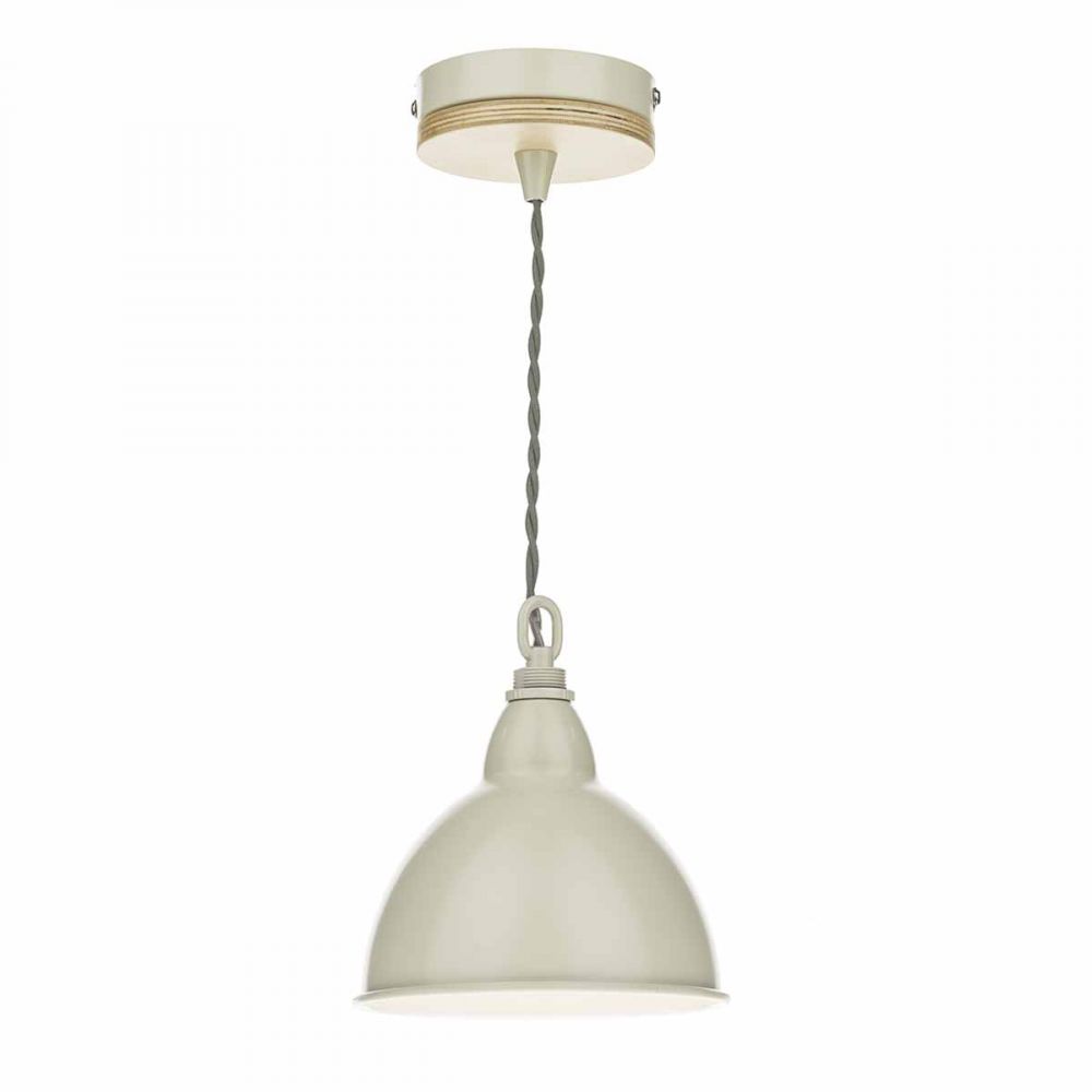 Blyton 1 Light Pendant Complete With Painted Shade