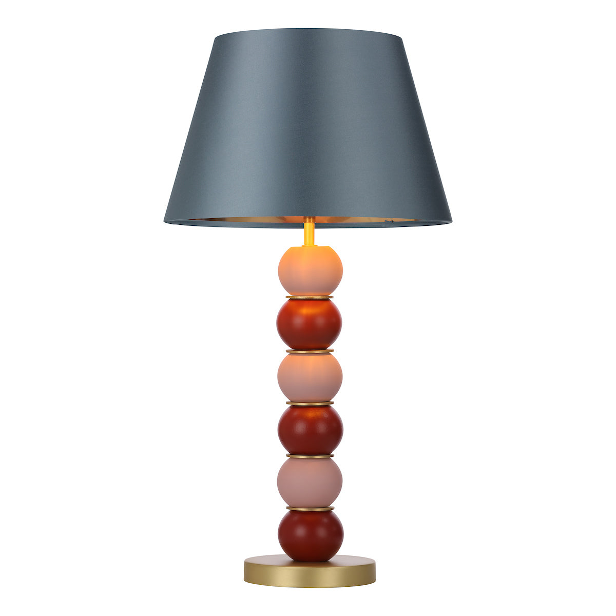 Bobble table lamp in Strawberry & Blush Pink Base Only