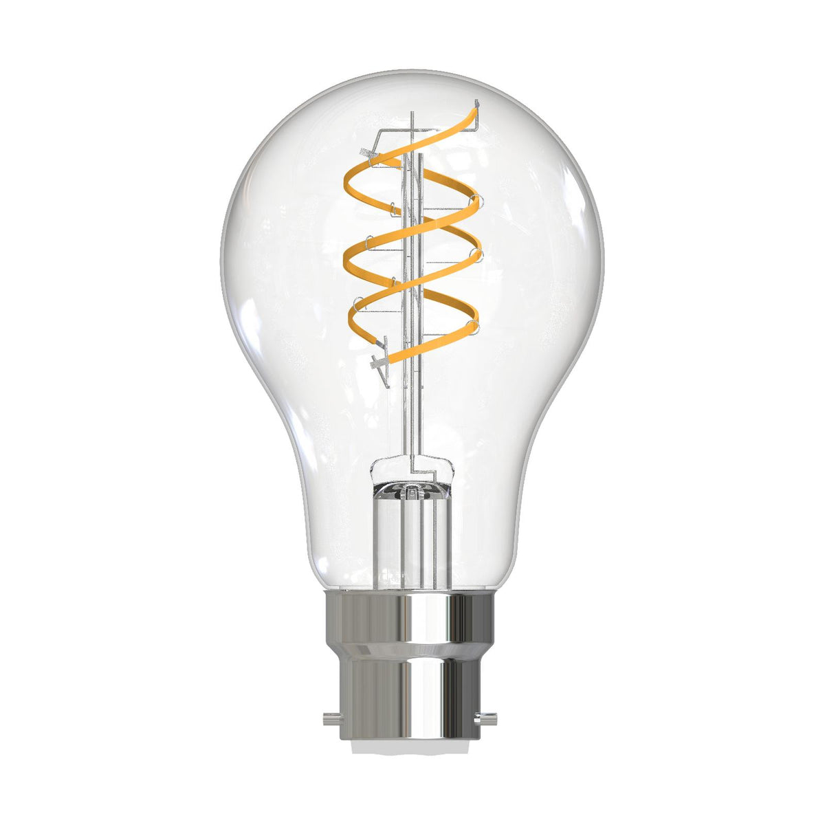 (SOLD AS 6PK) B22 A60 LED DIMM LAMP 7.2W 806LM 270