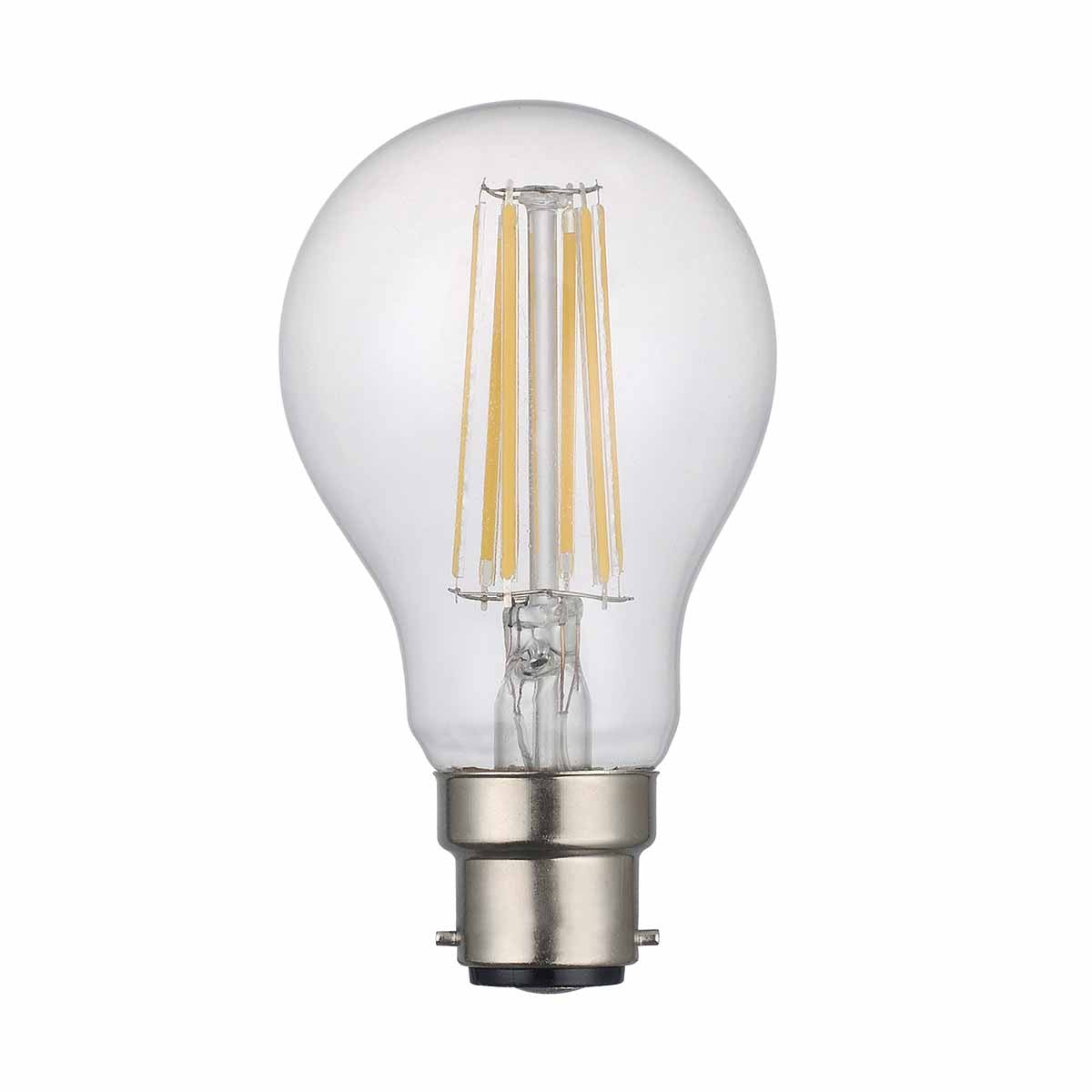 B22 Led Dimm Gls Lamp 8W 1000Lm Clear - The Light Company