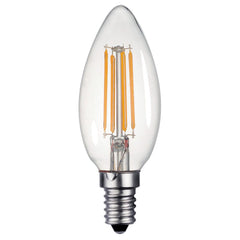 INDIVIDUAL  E14 DIM 4W 400LM C35 CANDLE LAMP CLE