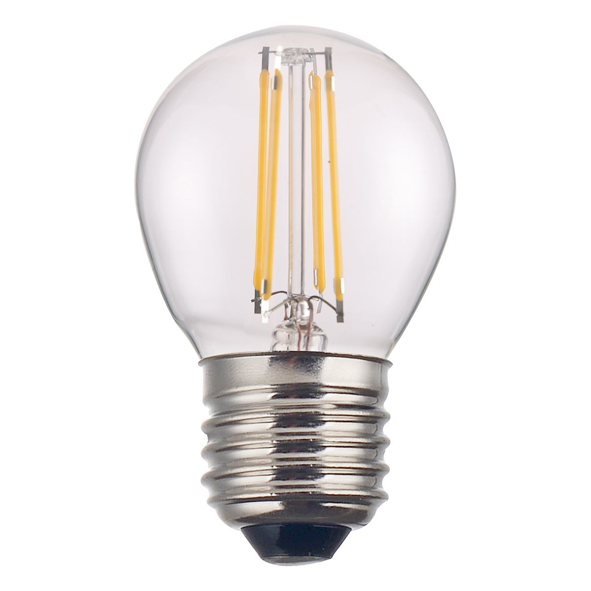 Single Clear Golf Ball LED E27 Bulb 4w