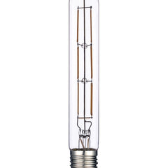 5 Pack Clear Tube LED E27 Bulb 6w Dimmable