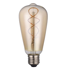 5 Pack Vintage Rustika Feature Filament LED Bulb E27 4w