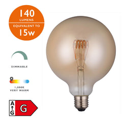INDIVIDUAL E27 LED DIM VINT LGE GLOBE 4W 140LM 1