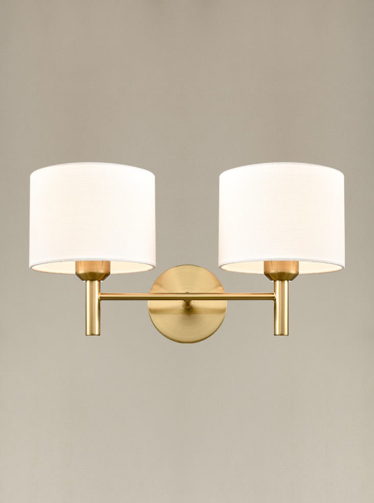 Franklite Barolo Double Wall Light Aged Brass