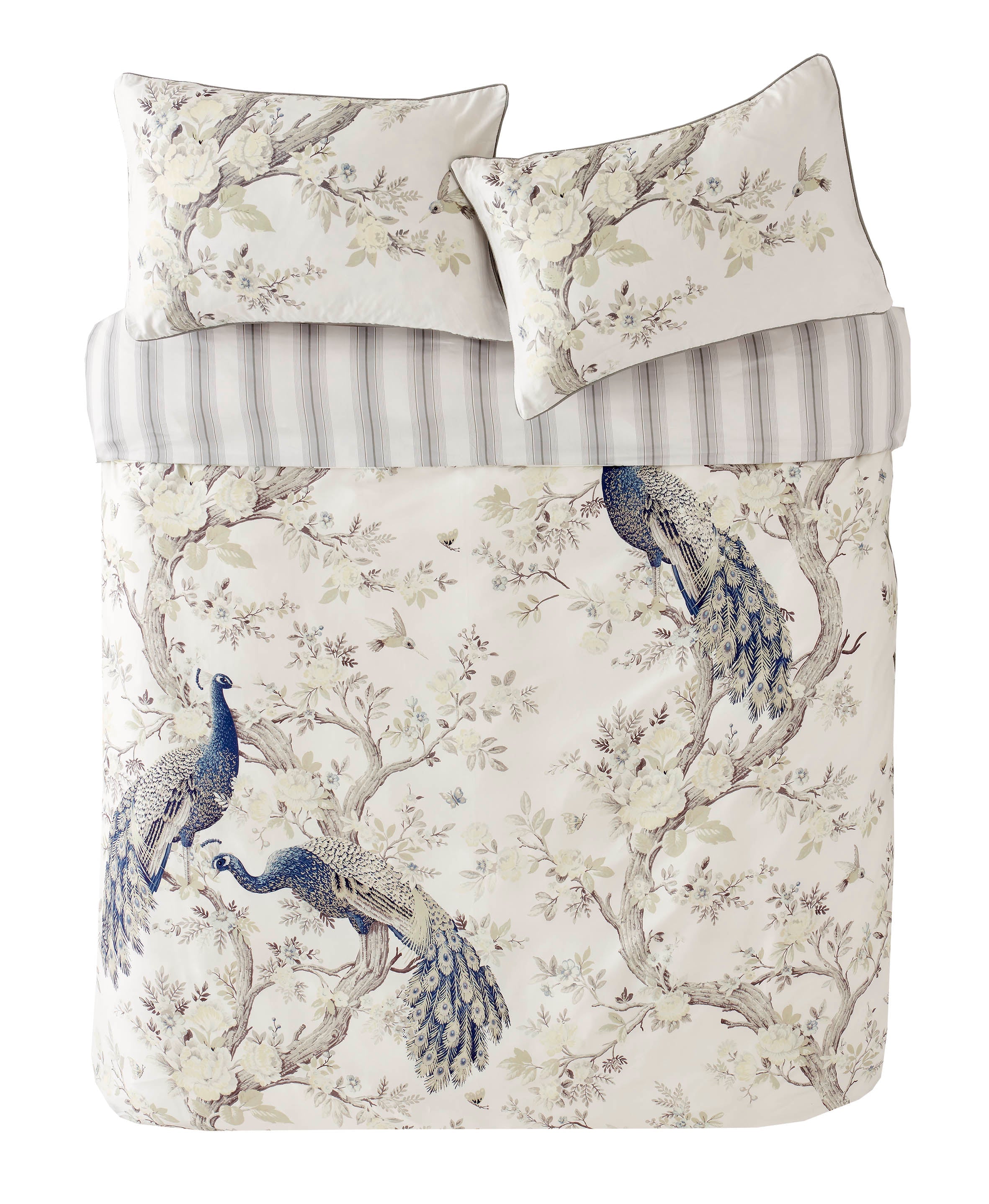 Laura Ashley Belvedere Midnight Duvet Cover and Pillowcase Set Single set