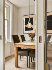 Bordeaux Amber Glass Finish Pendant