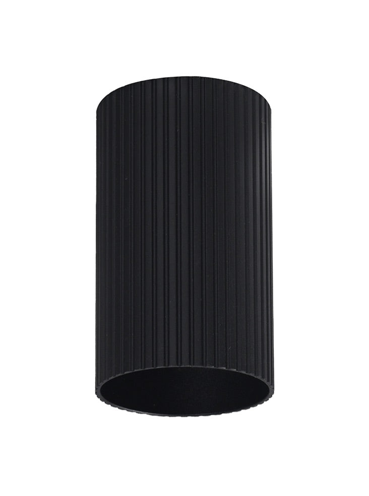 Broadway sleeve - black ribbed