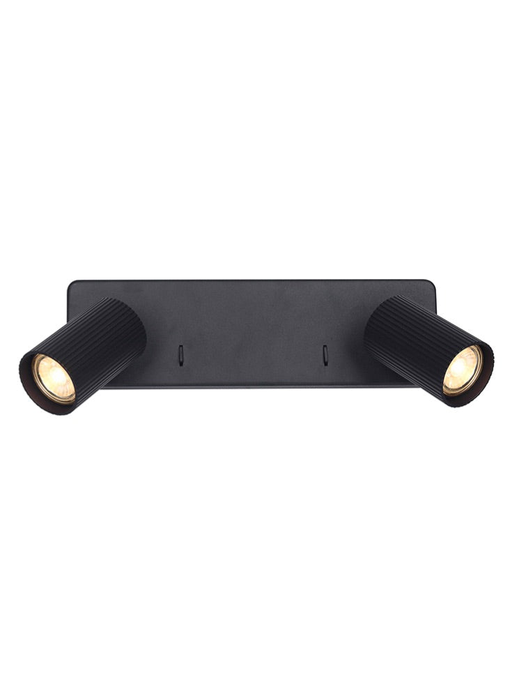 Broadway 2lt Spotlight Matt Black with black ribbed sleeve