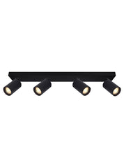 Broadway 4lt Spotlight Matt Black with black ribbed sleeve