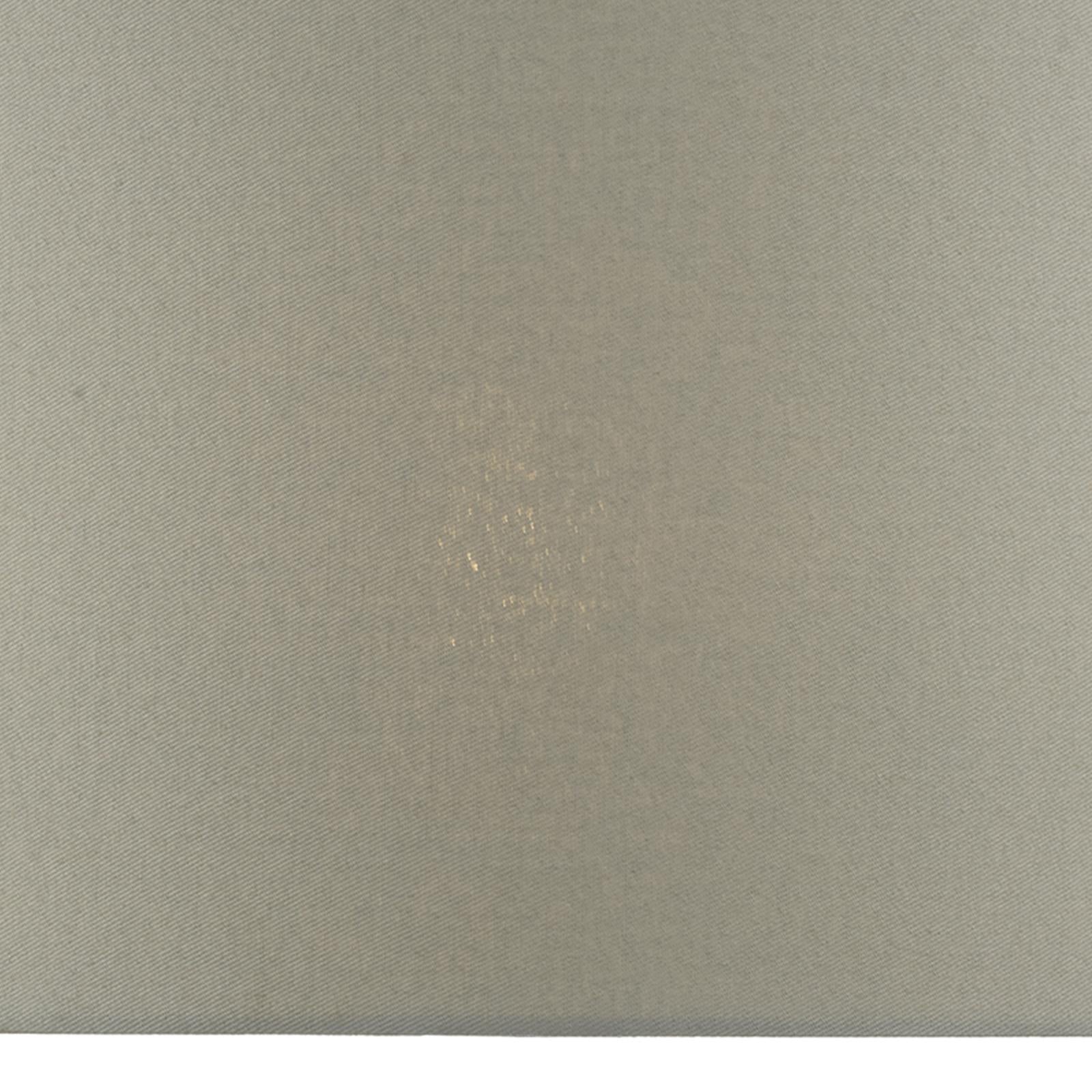 Cassandra Grey Cotton Drum Shade 40cm