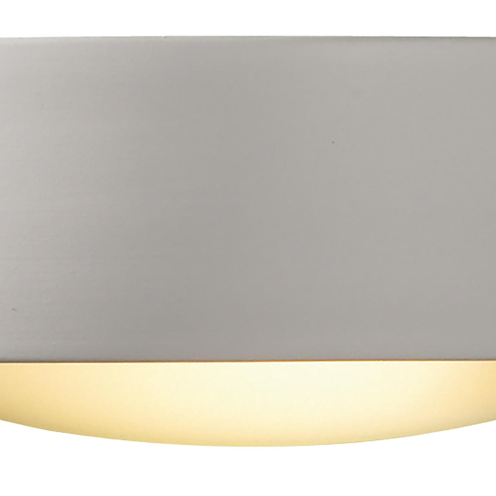 Catalan Wall Washer White Ceramic