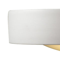 Catalan Wall Washer White Ceramic