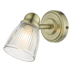 Cedric Wall Light IP44 CED0775 Dar Lighting Antique Brass