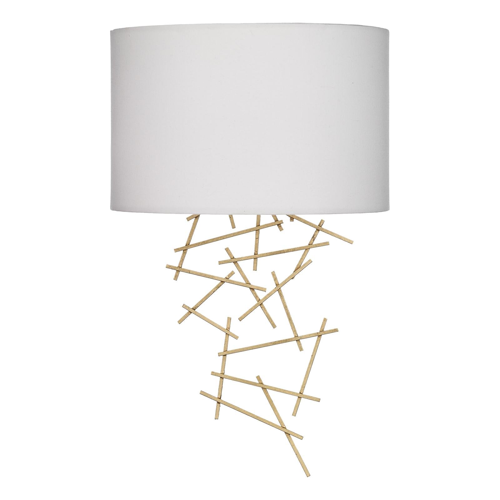 Cevero Wall Light Gold With Shade