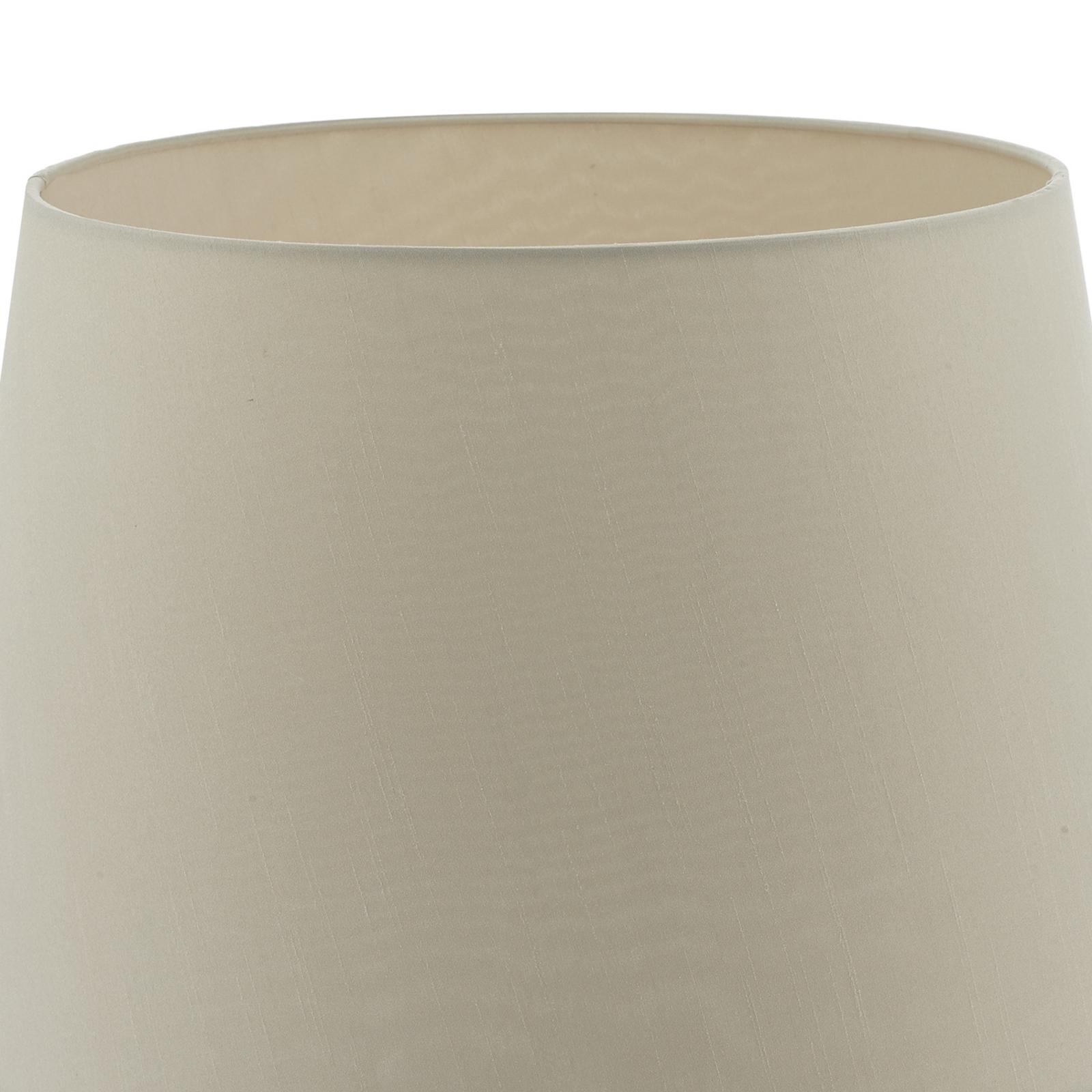 Cezanne Ecru Faux Silk Tapered Drum Shade 40cm