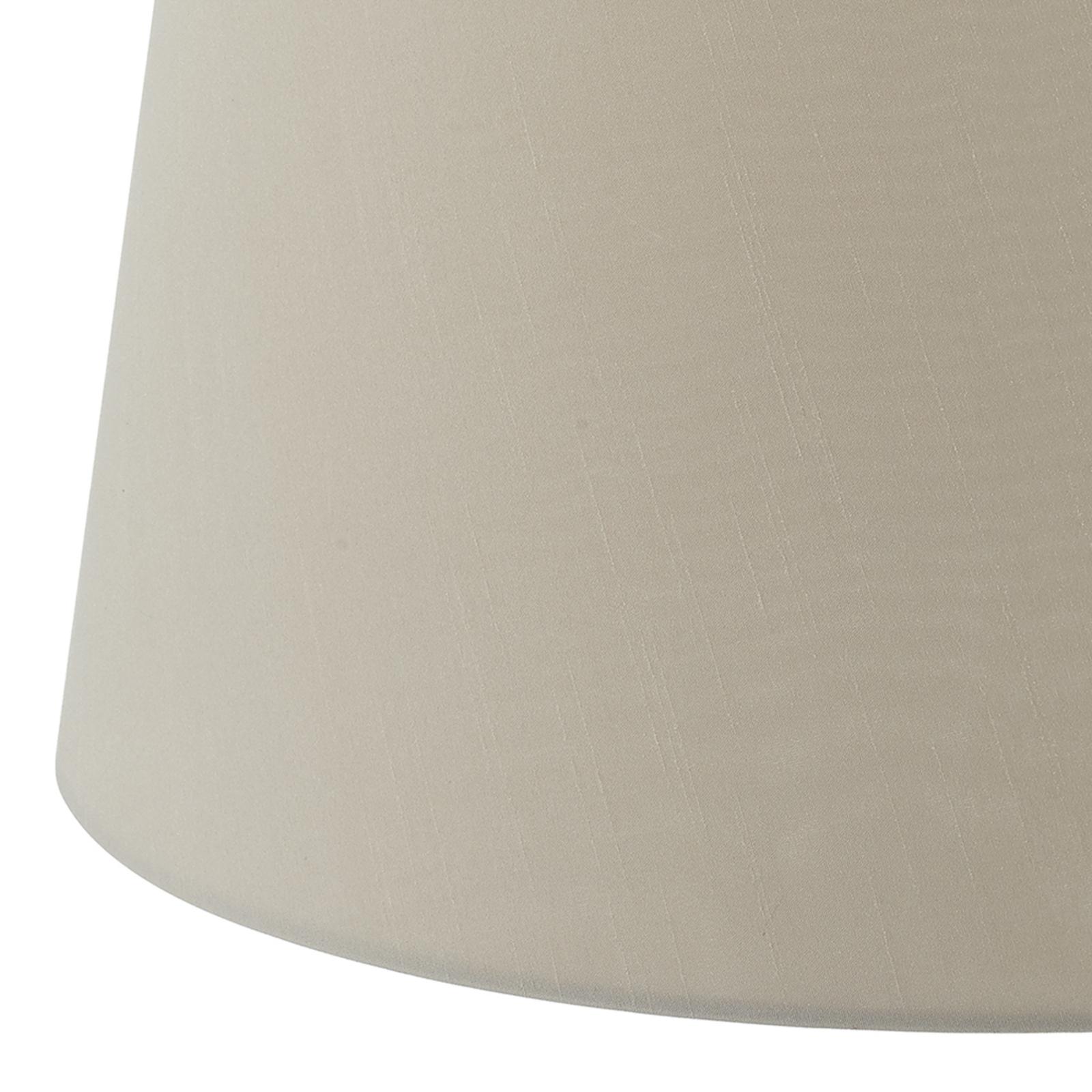 Cezanne Ecru Faux Silk Tapered Drum Shade 45cm