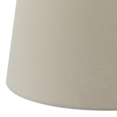 Cezanne Ecru Faux Silk Tapered Drum Shade 45cm