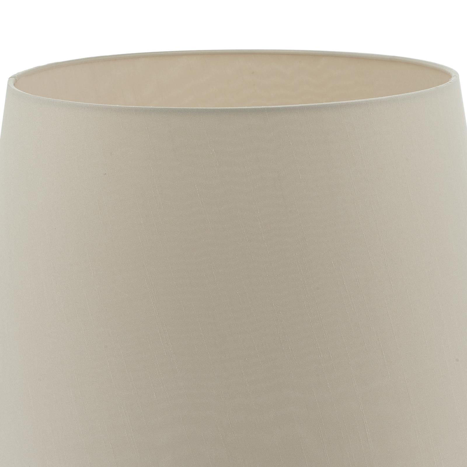 Cezanne Ecru Faux Silk Tapered Drum Shade 45cm