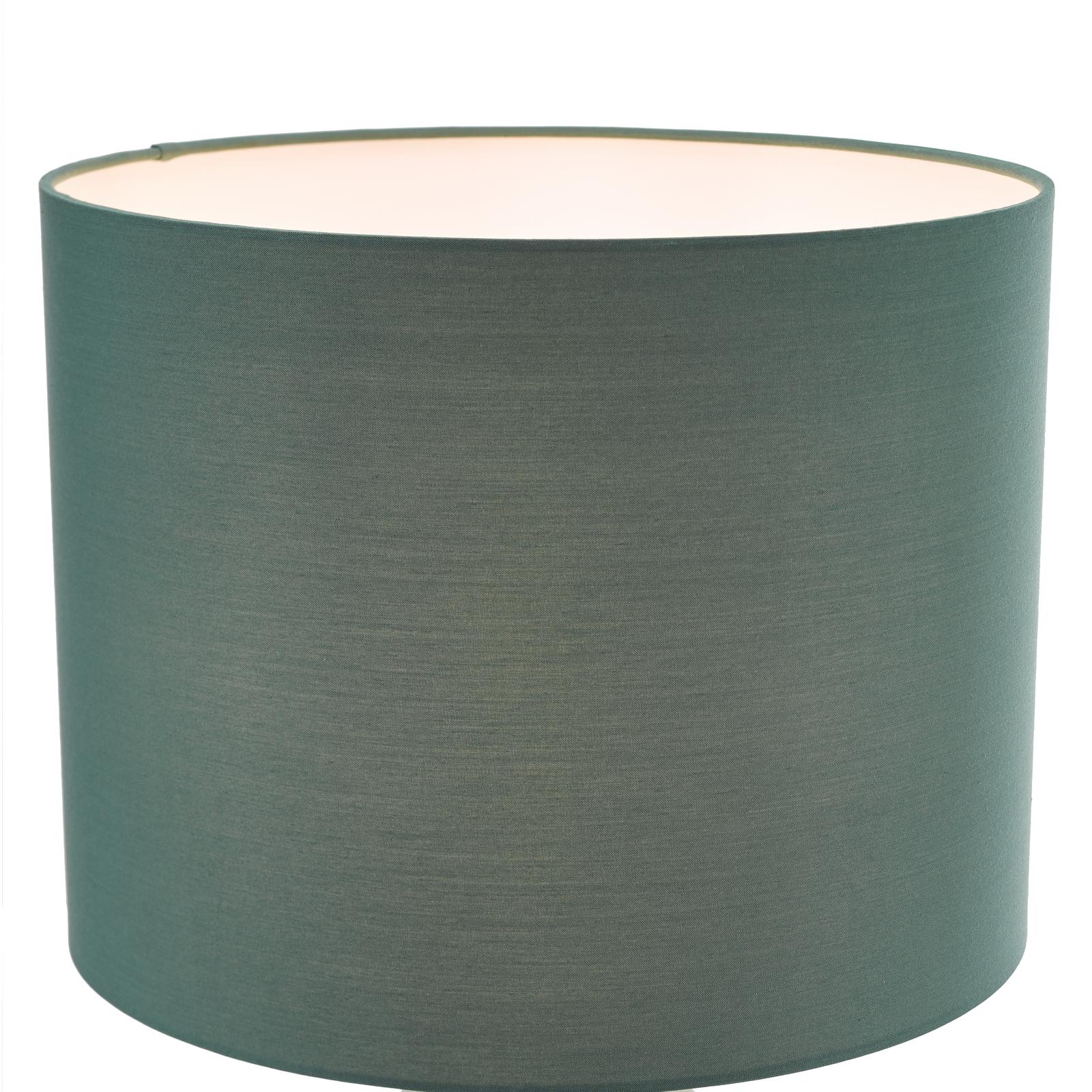 Chloris Small Table Lamp Green With Shade