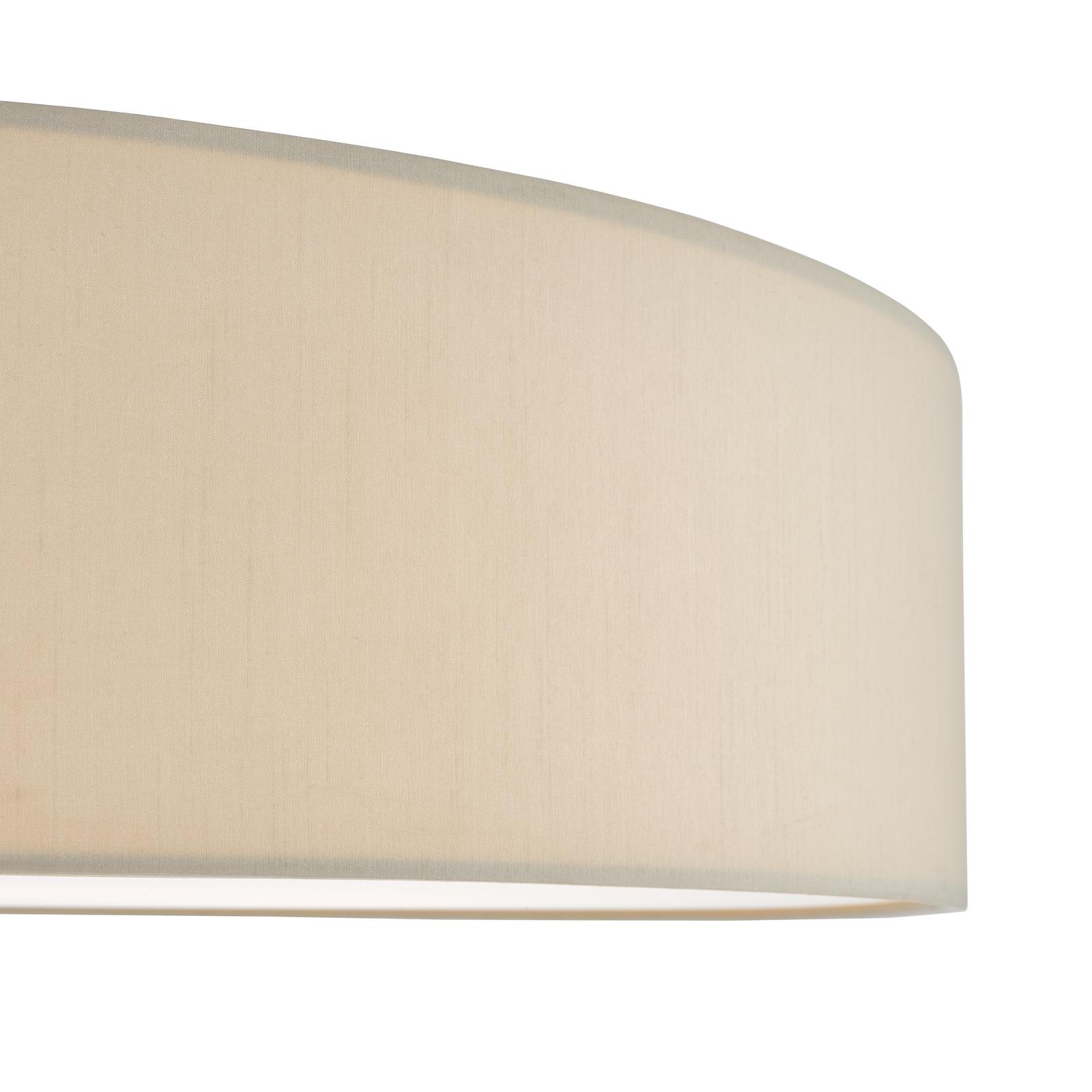 Cierro 6 Light Flush Taupe 80cm
