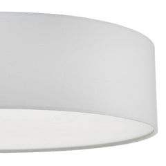 Cierro 4 Light Flush Ivory 60cm
