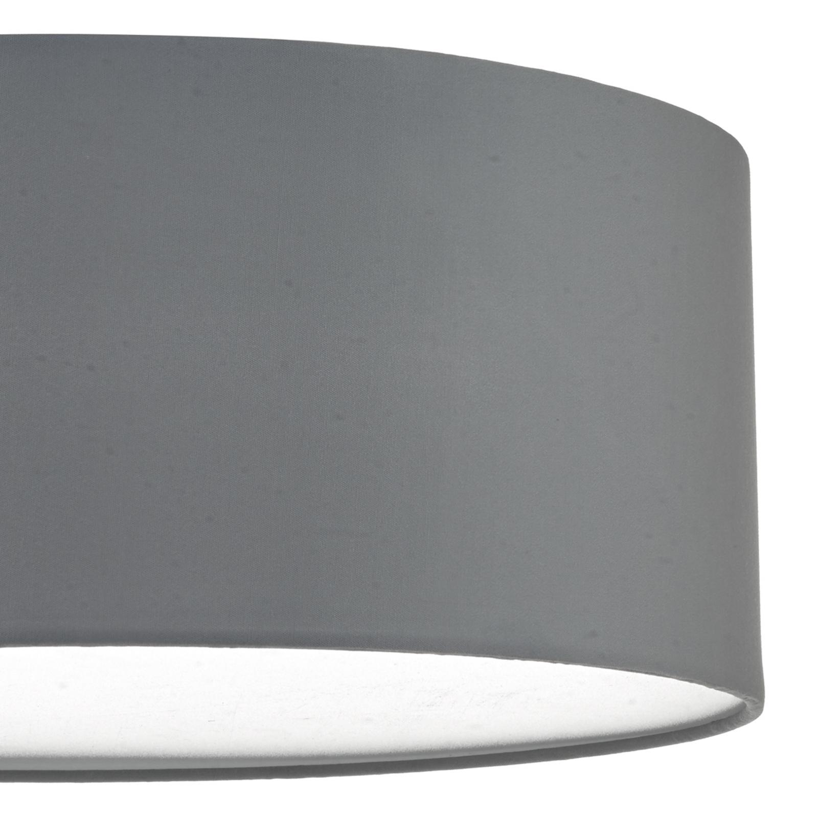Cierro 3 Light Flush Grey 40cm