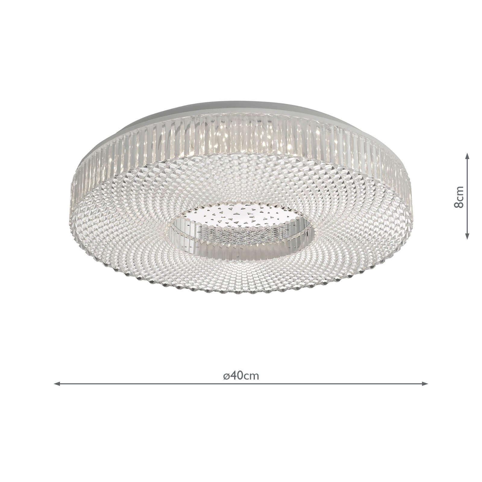 Cimona Flush Acrylic Medium LED