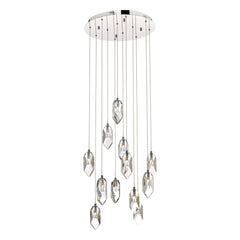 Crystal 12 Light Cluster Chandelier CRY1250