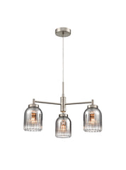 Caligo 3lt Fitting in Satin Nickel