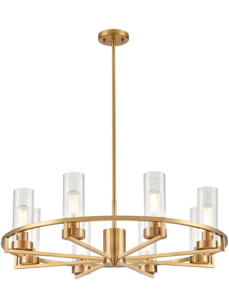 Franklite, Camelot 8 Light Chandelier