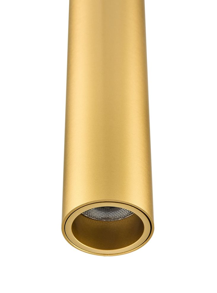 Franklite Chime Pendant Brushed Brass