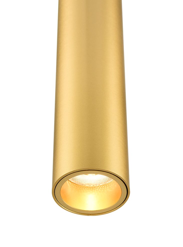 Franklite Chime Pendant Brushed Brass