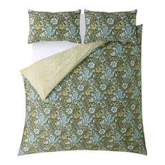 William Morris At Home Compton Olive Green Bedding