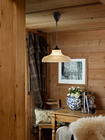 Country Kitchen Lighting Idea