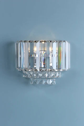 Crystal wall lights