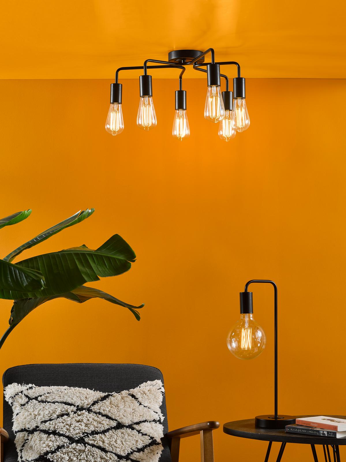 Dena Table Lamp Matt Black