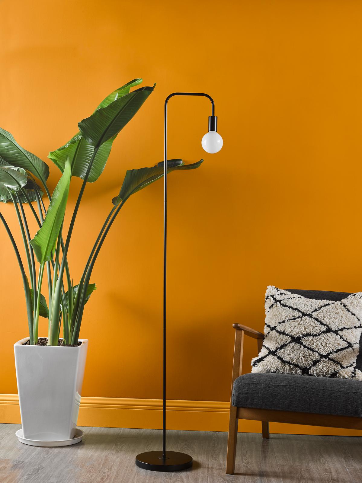 Dena Floor Lamp Matt Black
