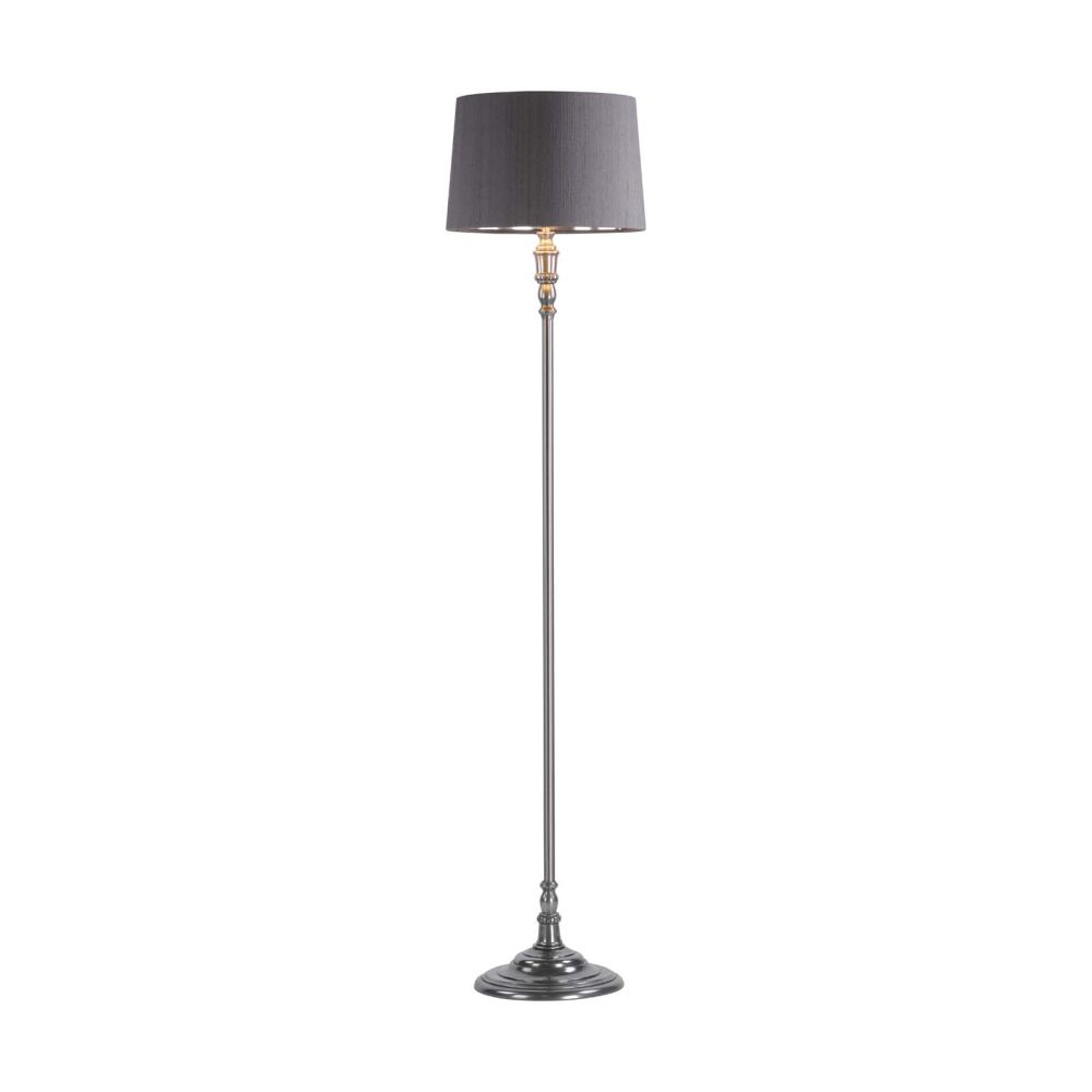 Dickens Floor Lamp Pewter Base Only