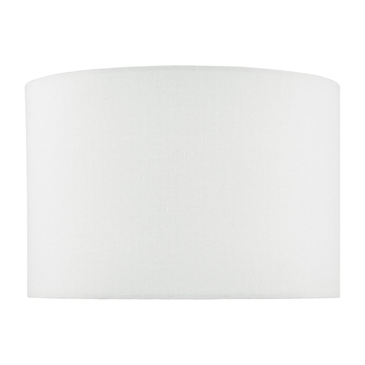 Dolce White Cotton Drum Shade 30cm