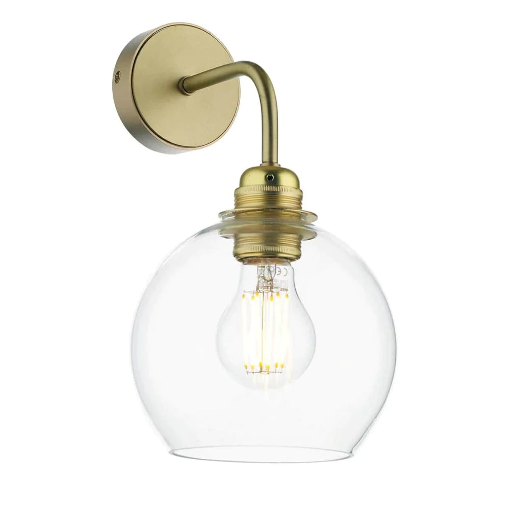 David Hunt Lighting Apollo Wall Light in Butter Brass APO0740