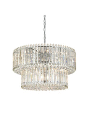 Franklite  Diva 20lt Tiered Chandelier