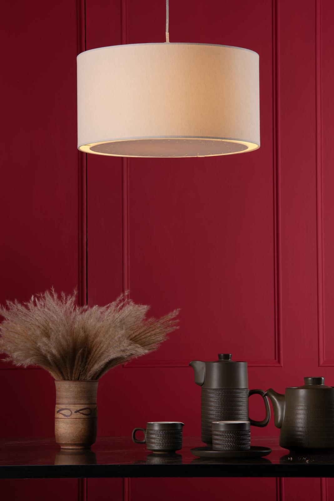 Edward Easy Fit Pendant Cream