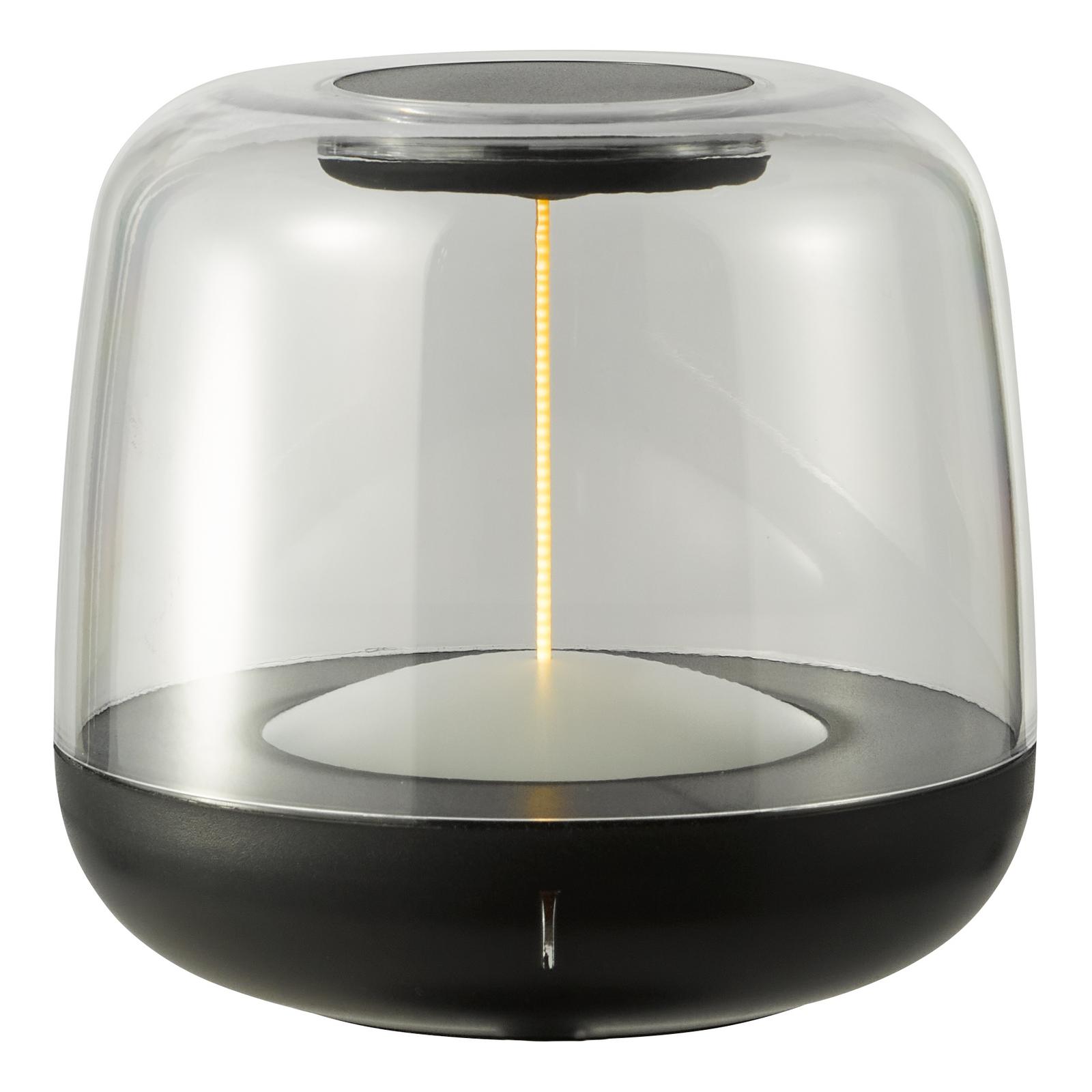 Ezera Rechargeable Outdoor Table Lamp Black LED IP44