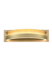 Eternity Satin Brass LED Wall Light