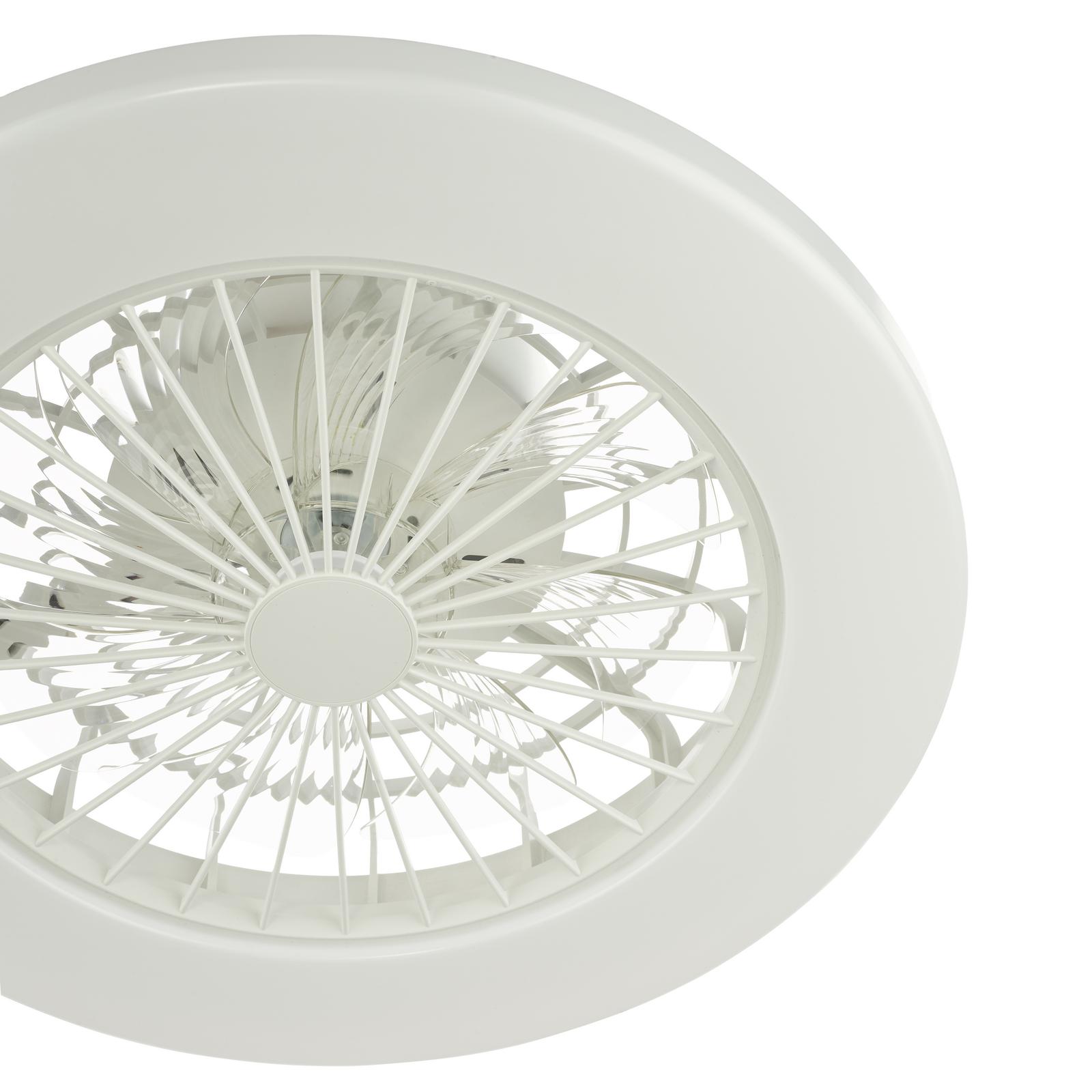 Ceiling Fan Flush White Fitting Only LED