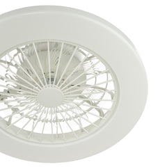 Ceiling Fan Flush White Fitting Only LED