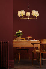 Favian 5 Light Pendant Matt Bronze Fitting Only